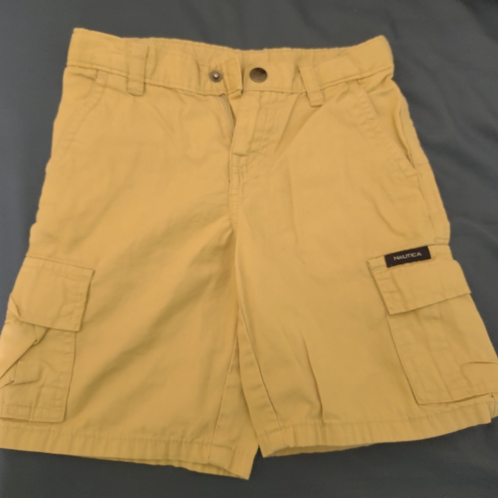Boys 4T Nautica khaki cargo shorts